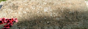 memorial stone king harold waltham abbey