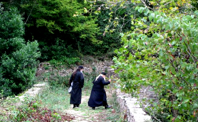 monks on athos