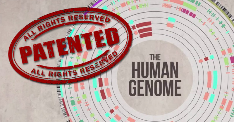 human genome patented